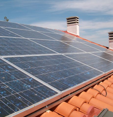 Panel solar casa